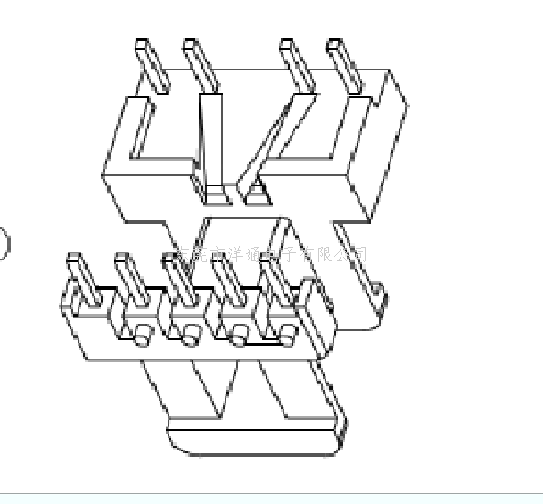 EE16加宽磁芯骨架...