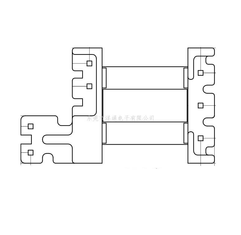 EI15变压器骨架E...