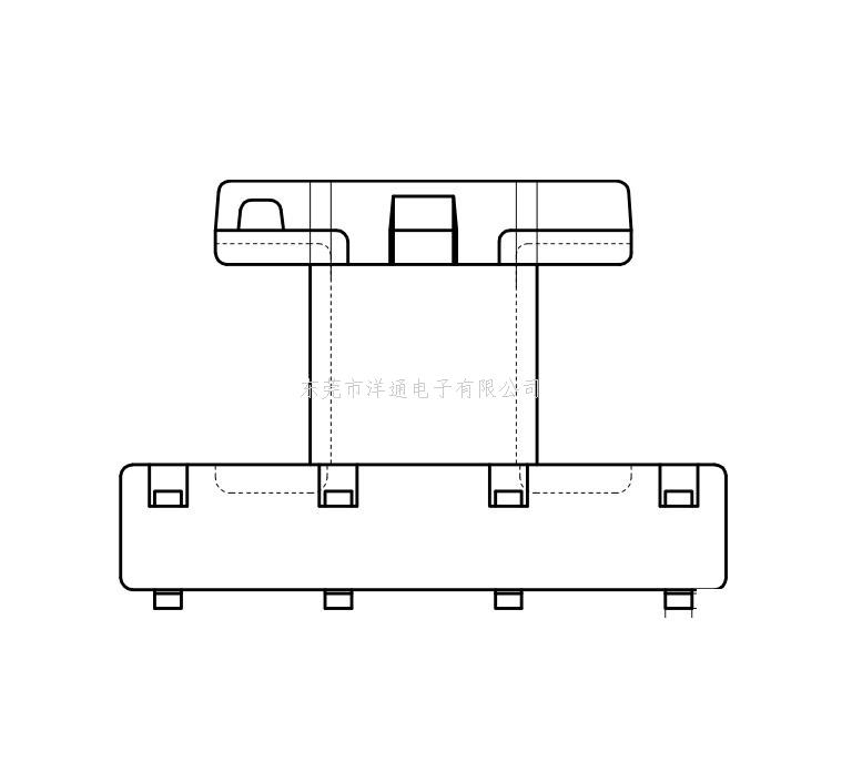 EE16变压器骨架E...