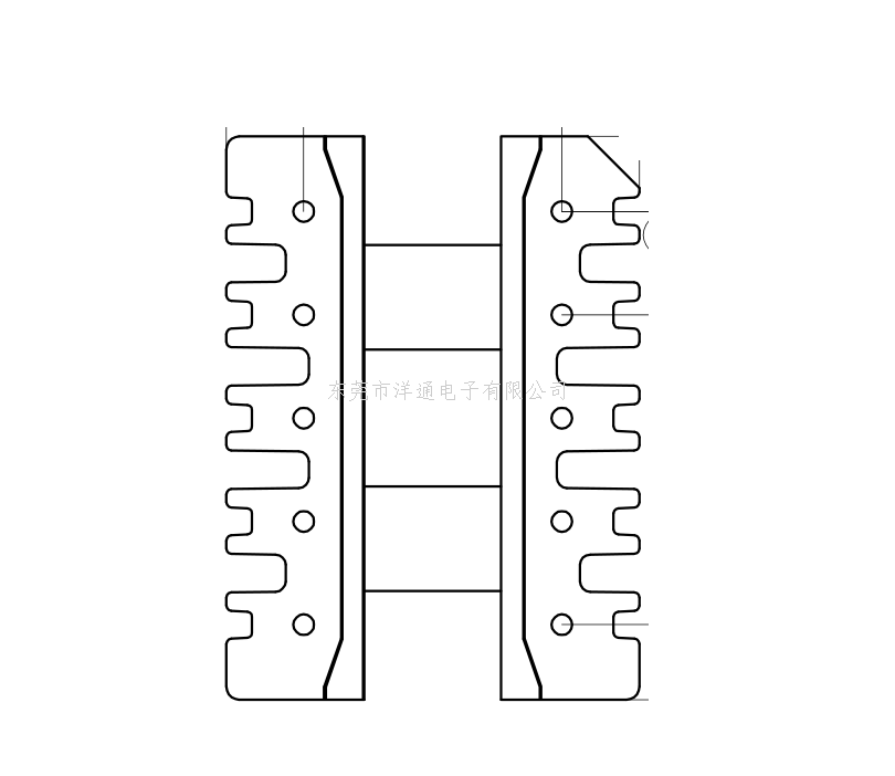 EE2219变压器骨...