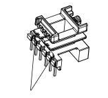 EE23变压器骨架E...