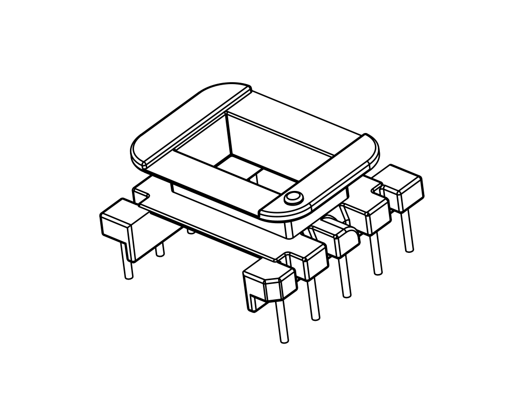 EE25变压器骨架E...