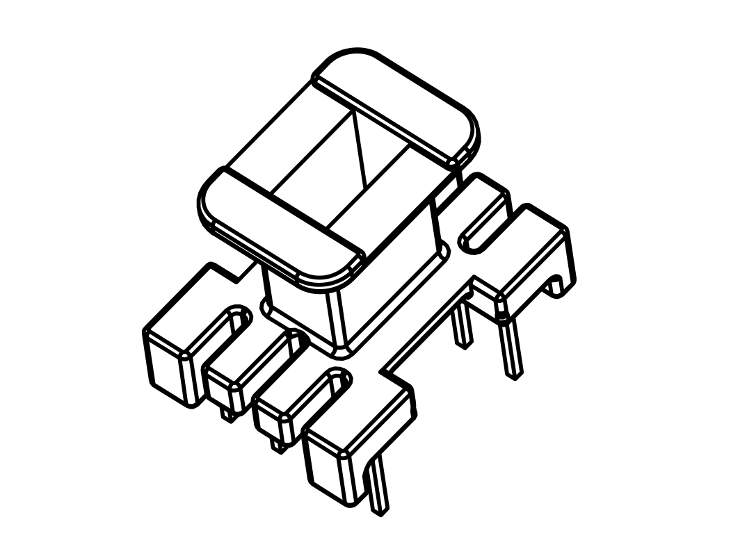 EE10变压器骨架外...