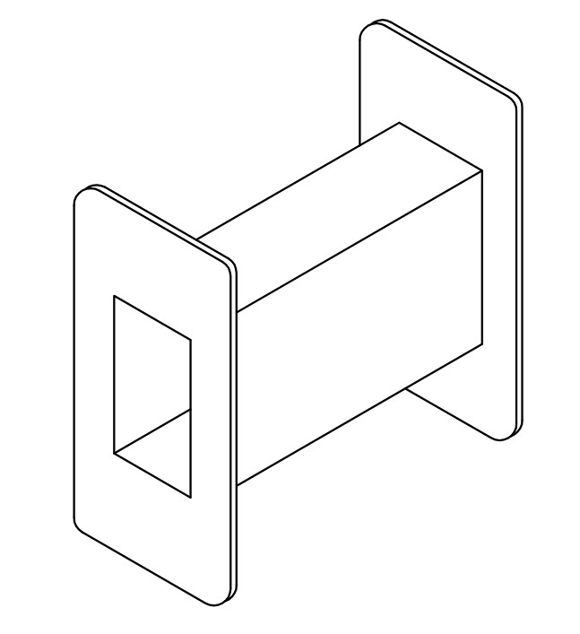 EI63变压器骨架E...